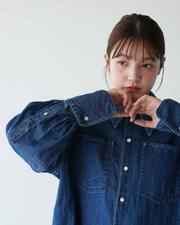 楽天市場】ジョイスアディッド JOICEADDED デニムシャツ レディース 