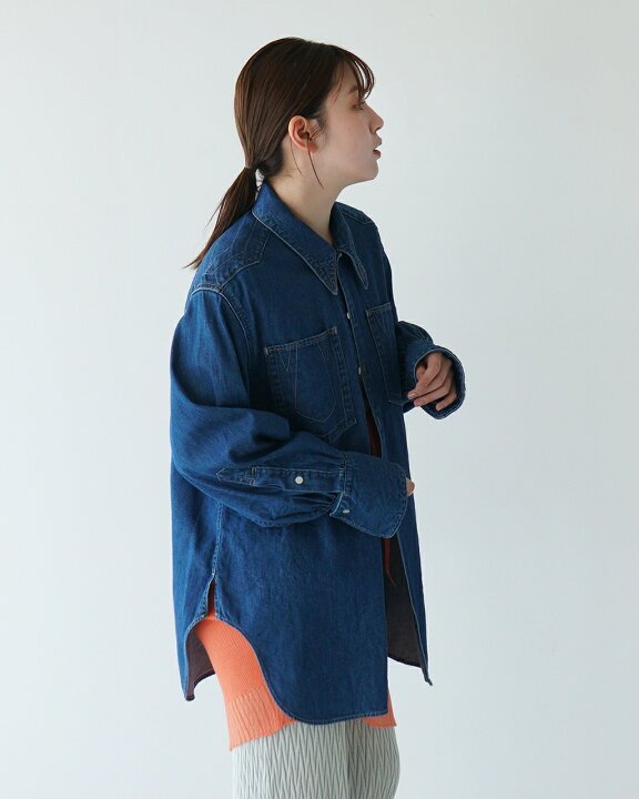 楽天市場】ジョイスアディッド JOICEADDED デニムシャツ レディース 