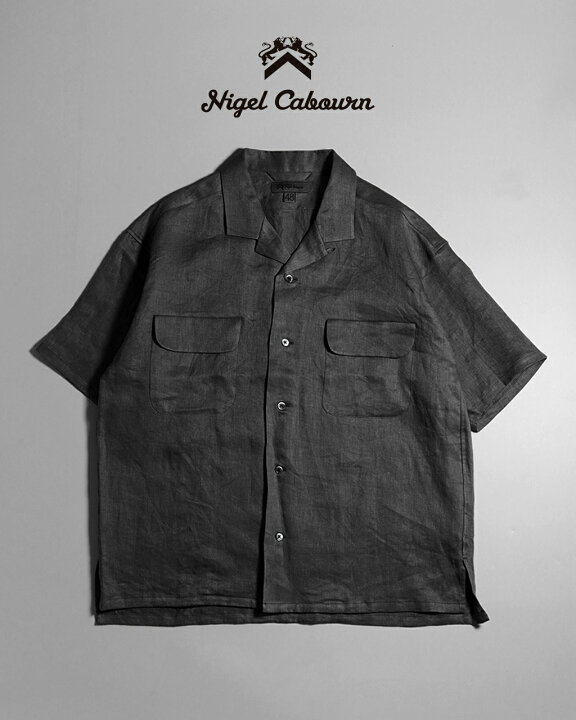 楽天市場】ナイジェル・ケーボン Nigel Cabourn オープンカラー シャツ 