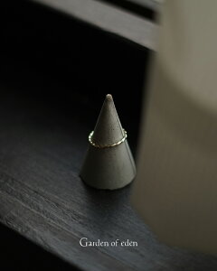 yԌ|Cg10{zK[fIuGf Garden of eden 9K n[hcCXg~j}O (:1.0mm) jZbNX fB[X Y 9K HARD TWISTED MINIMAL RING (wide:1.0mm) ED26SS-130 9kS[h  s