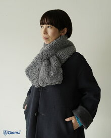 オーシバル オーチバル ORCIVAL ウール ボア スカーフ マフラー フリース 差し込み ウール混 シンプル 防寒 冬小物 ネックウォーマー レディース WOOL BOA SCARF OR-H0262 BFF ギフト xp20