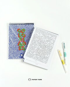 �p�s�G �e�B�O�� PAPIER TIGRE �J���[�����O �m�[�g�u�b�N �h��G COLORING NOTEBOOK ptcola5 �M�t�g 1211