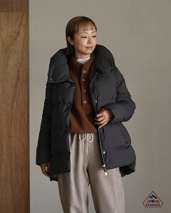 �s���l�b�N�X PYRENEX ELAURA 2 �_�E���W���P�b�g ���f�B�[�X �G���[�� 2 �A�E�^�[ �n�C�l�b�N �y�� �~�h���� ���� �t�����`�_�b�N�_�E�� �h�� HWU036