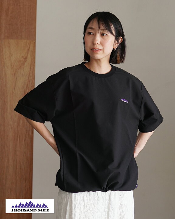 楽天市場】サウザンドマイル THOUSAND MILE 半袖ドローコードTシャツ 