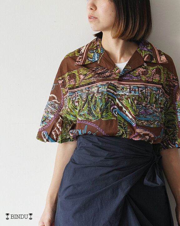 楽天市場】【SALE！40%OFF】ビンドゥー BINDU ハワイアンシャツ 