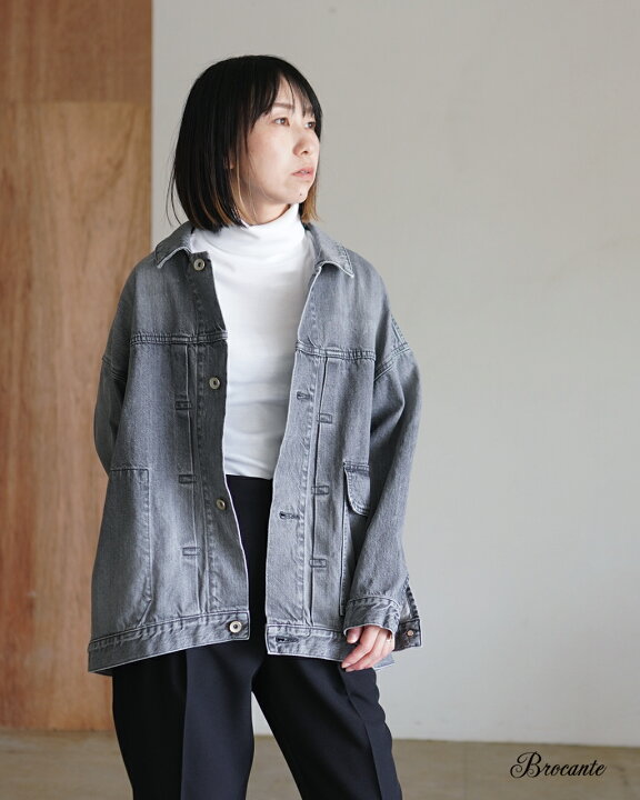 楽天市場】ブロカント Brocante アンプリッセジャケット デニム 