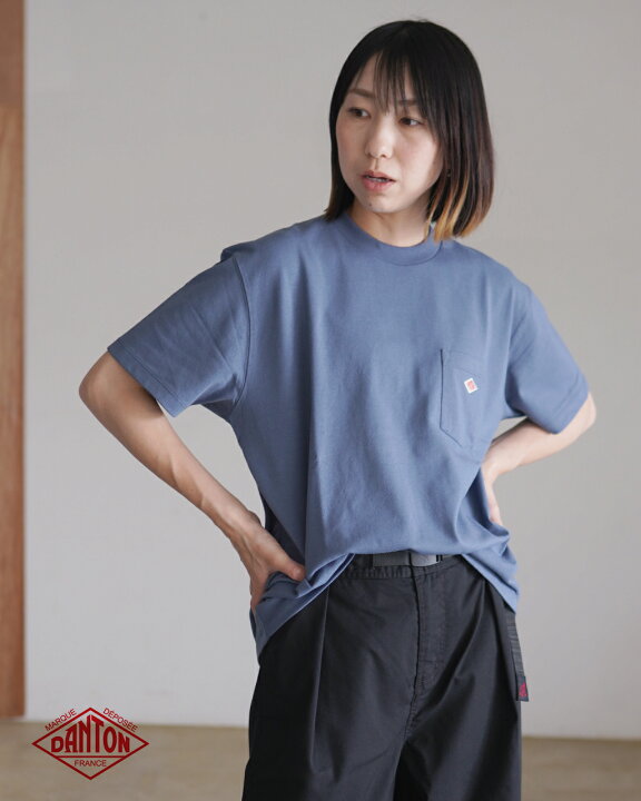 楽天市場】ダントン DANTON 半袖ポケットTシャツ レディース SHORT 