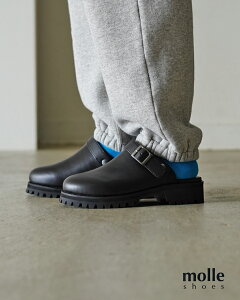���[���V���[�Y molle shoes �G���W�j�A �T���_�� ���f�B�[�X �����Y ENGINEER SANDAL �R���t�H�[�g�T���_�� �o�b�N�� �x���g 2WAY �u���b�N �� MLS210301-23 0106�y���r���[���Ώہz
