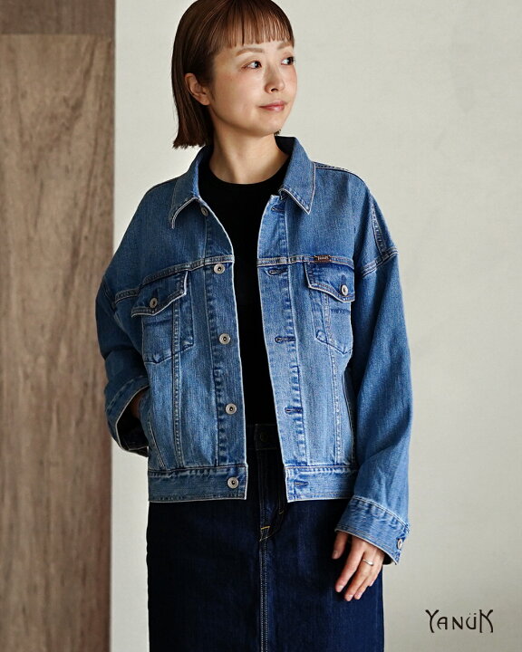 楽天市場】ヤヌーク YANUK ジーンジャケット レディース Jean Jacket 