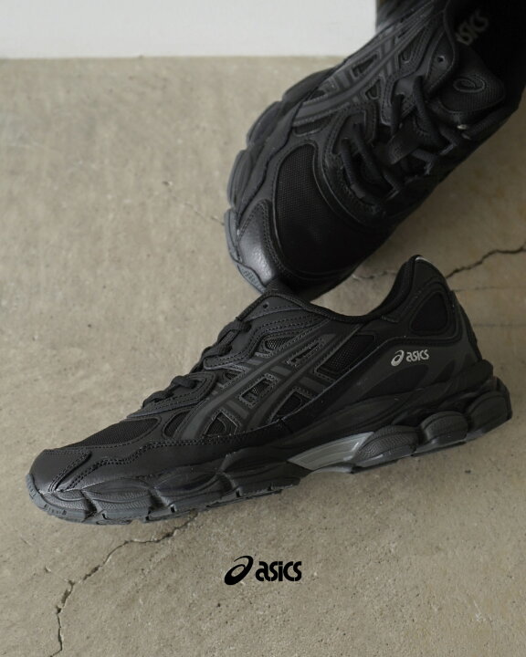 楽天市場】アシックス ASICS ゲル-NYC (ブラック ブラック) メンズ GEL 