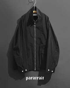 �p���g���C�g paratrait �o�[�N�X�L�� �u���]�� �����Y BARK SKIN BLOUSON PTHN6200 �X�^���h�J���[�W���P�b�g �h���[�R�[�h 0216 cpn123