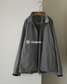 ゴールドウイン Goldwin ドープダイ リップストップ ウィンド ジャケット メンズ Dope Dyed Rip-stop Wind Jacket GL15330 ナイロン ブルゾン スタンドカラー 撥水 セットアップ対応 0303
