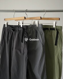 ゴールドウイン Goldwin ドープダイ リップストップ パンツ メンズ Dope Dyed Rip-stop Pants GL76187 撥水 イージーパンツ セットアップ対応 0303 【レビュー企画対象】
