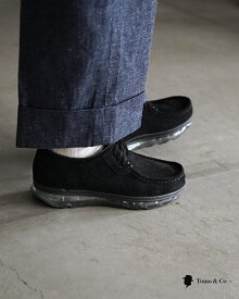 【アウトレット！30%OFF】トモアンドシーオー × ストックナンバー Tomo&Co. × STOCK NO: エア モカシン ミッドカット シューズ 革靴 メンズ AIR MOCCASINS MID TM-STOCKNOCTE-0001 0303 【レビュー企画対象】