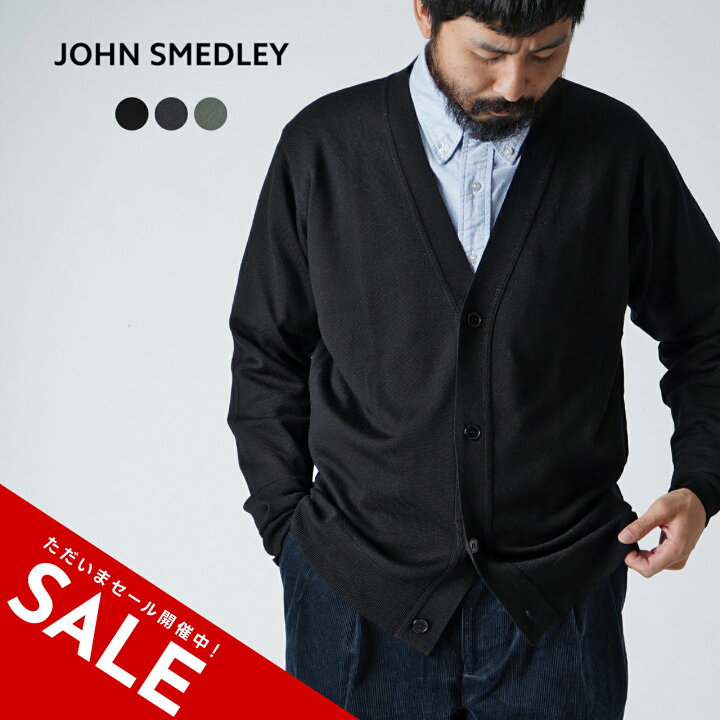 楽天市場】【SALE！50%OFF】ジョンスメドレー JOHN SMEDLEY 24G 長袖 V 