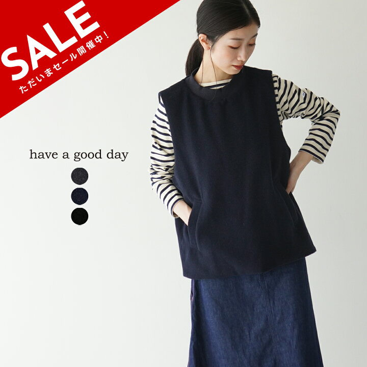 楽天市場】【SALE！70%OFF】ハブアグッドデイ have a good day ウール 