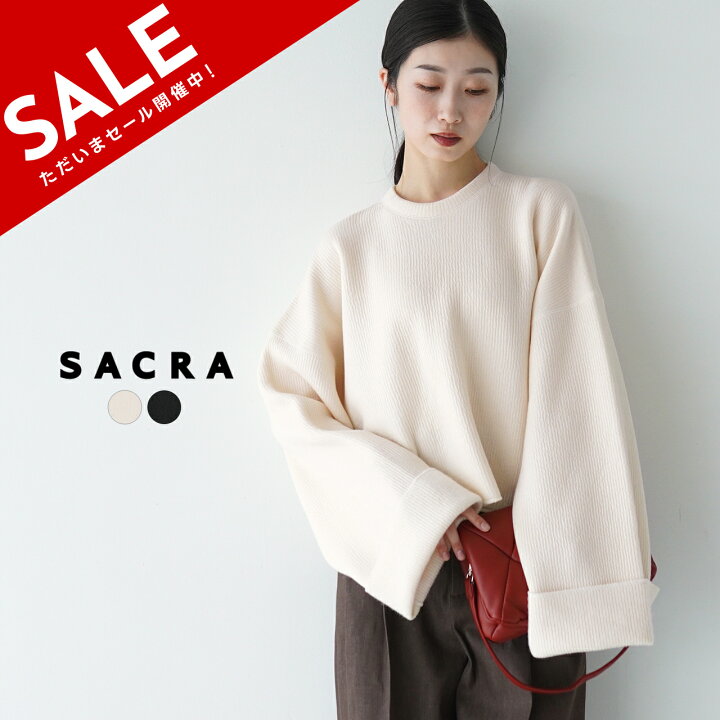 楽天市場】【SALE！40%OFF】サクラ SACRA ウーレンコットン プル  