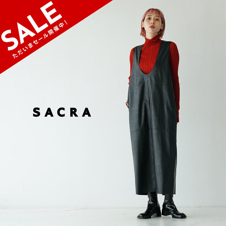 楽天市場】【SALE！50%OFF】サクラ SACRA ワンピース シンセティック  