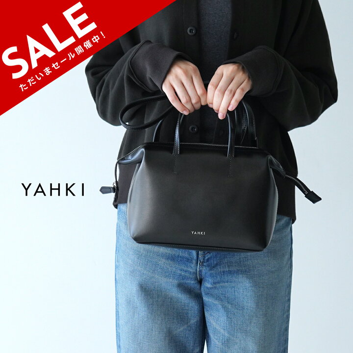 楽天市場】【SALE！30%OFF】ヤーキ YAHKI ボストン型 ショルダーバッグ 