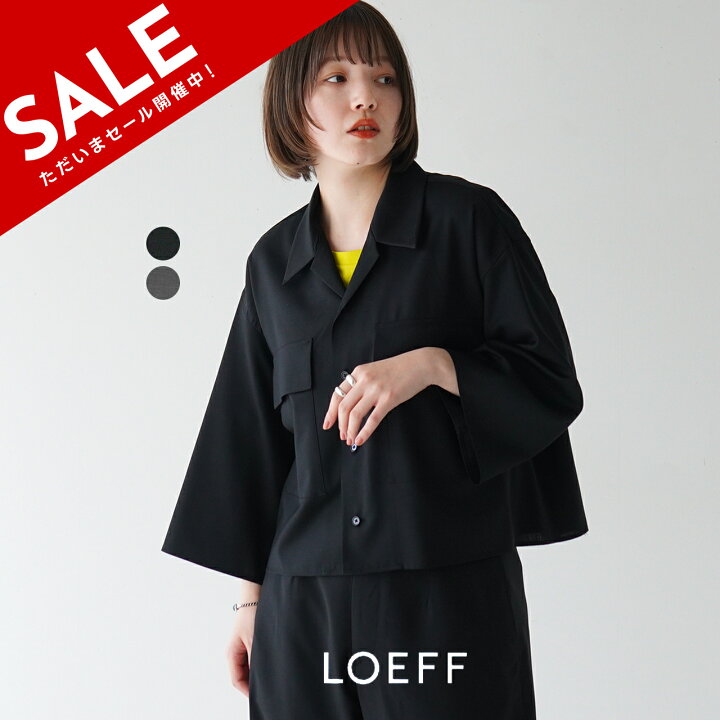 楽天市場】ロエフ LOEFF ウールトロ シャツ LF W TORO SFL SHT  