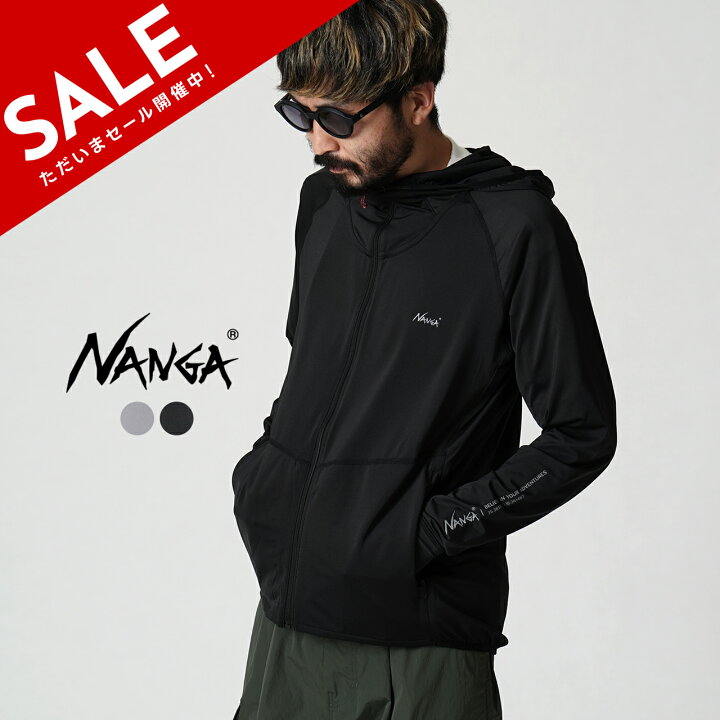 楽天市場】ナンガ NANGA ラッシュガード ジップパーカ RASH GUARD ZIP 