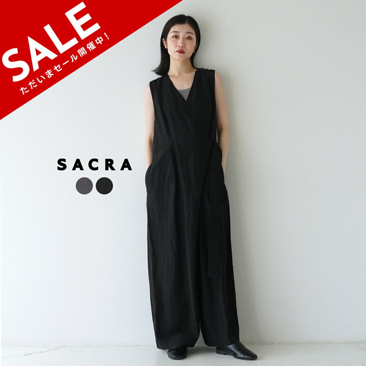 楽天市場】サクラ SACRA レーヨン リネン タンブル オールインワン 