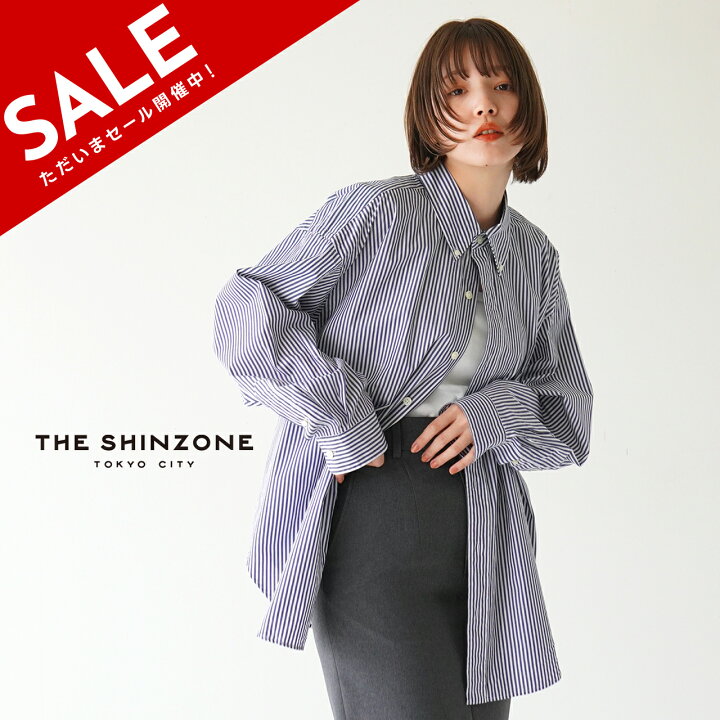 楽天市場】シンゾーン THE SHINZONE ダディ シャツ ストライプ DADDY 