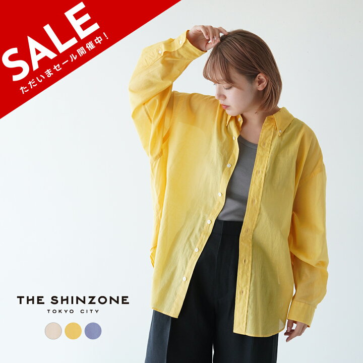 楽天市場】シンゾーン THE SHINZONE シアー ダディ シャツ SHEER DADDY 
