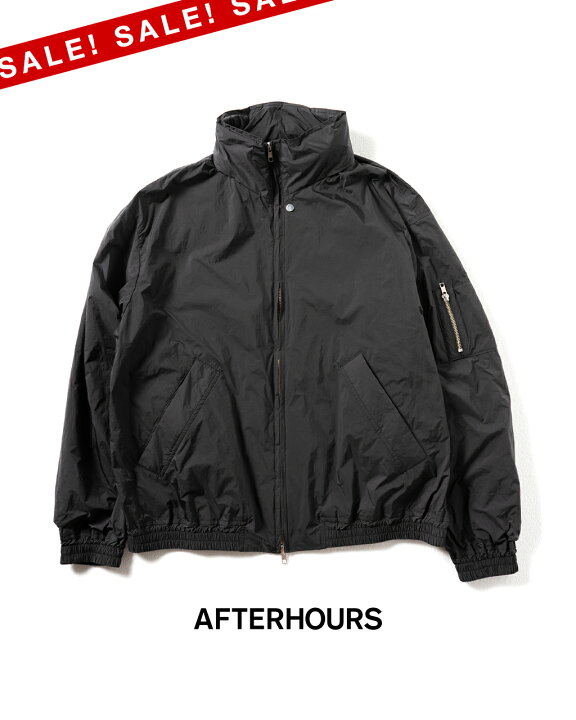 楽天市場】アフターアワーズ AFTERHOURS ボンバージャケット ブルゾン 