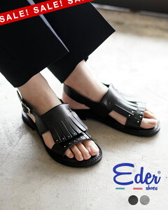 �y���Ԍ���I15%OFF�N�[�|���z�y�A�E�g���b�g�I20%OFF�z�G�_�[�V���[�Y EDER SHOES �L���g �T���_�� KILT SANDAL ���U�[ �t�����W ���f�B�[�X �}�b�g���U�[ �L���g�f�U�C�� �X�^�b�Y �n���h���C�h ��