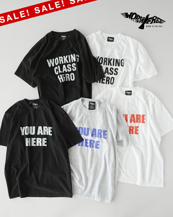 楽天市場】【アウトレット！50%OFF】ウォーンフリー WORN FREE 半袖T 