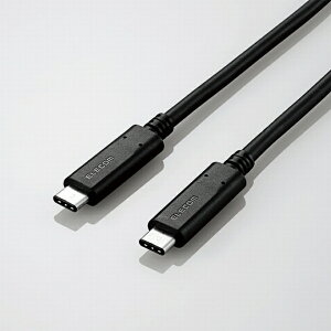 GR USB3.1P[u/Gen2/C-C^Cv/Fؕi/PDΉ/3Ao/1.0m/ubN [USB3-CCP10NBK]yEzszUSB PDΉ f[^] HDDp |[^un[hfBXNp R