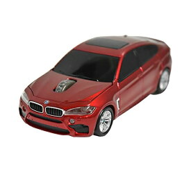 LANDMICE　カーマウス BMW X6M (赤) 無線マウス [BM-X6M-RE] 【送料無料※沖縄・離島配送不可】レッド クリックカー　コードレス ワイヤレス テレワーク リモートワーク 在宅勤務