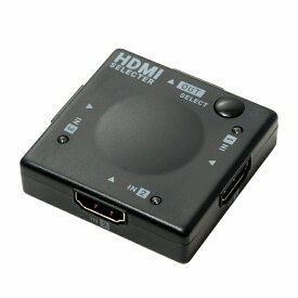 ミヨシ HDMIセレクター 3in1out [HDS-3P2]【送料無料※沖縄・離島は配送不可】小型 コンパクト ミニ 電源不要 自動切替機能搭載