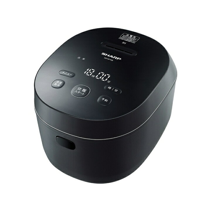 楽天市場】シャープ IHジャー炊飯器(ブラック系）5.5合炊き [KS-HF10B 
