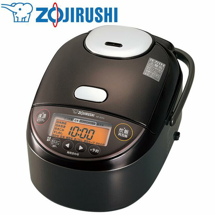 楽天市場】象印マホービン 圧力IH炊飯ジャー 極め炊き [NP-ZU10-TD 