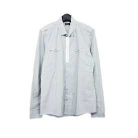 TREND MAN ITALY 「L」 Design collared shirt トレンド マン イタリア製 デザイン カッター シャツ 066816 【中古】