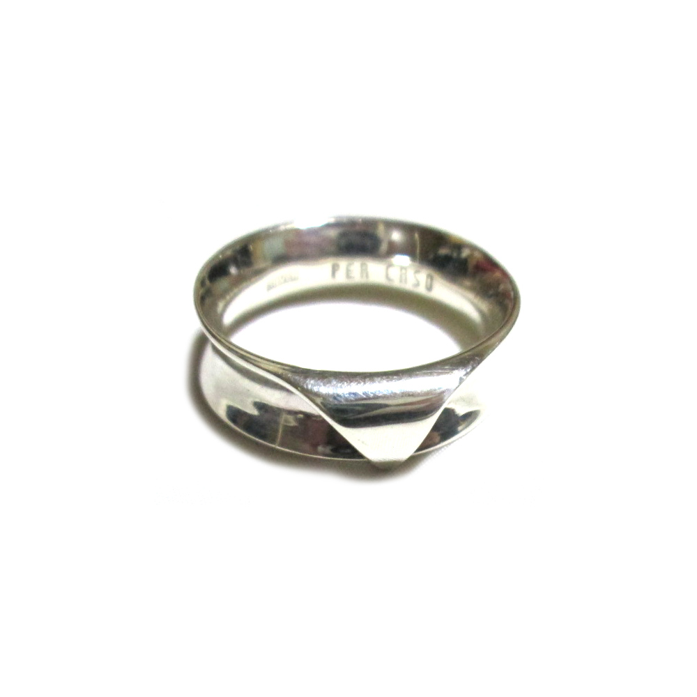 【未使用】 PER CASO 「22」 Vone silver ring pendant top ペルカソ V-ゾーンシルバーリング・ペンダントトップ 072177 【中古】 指輪・リング