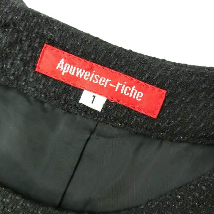 楽天市場】Apuweiser-riche アプワイザーリッシェ 「1」 ノースリーブ 