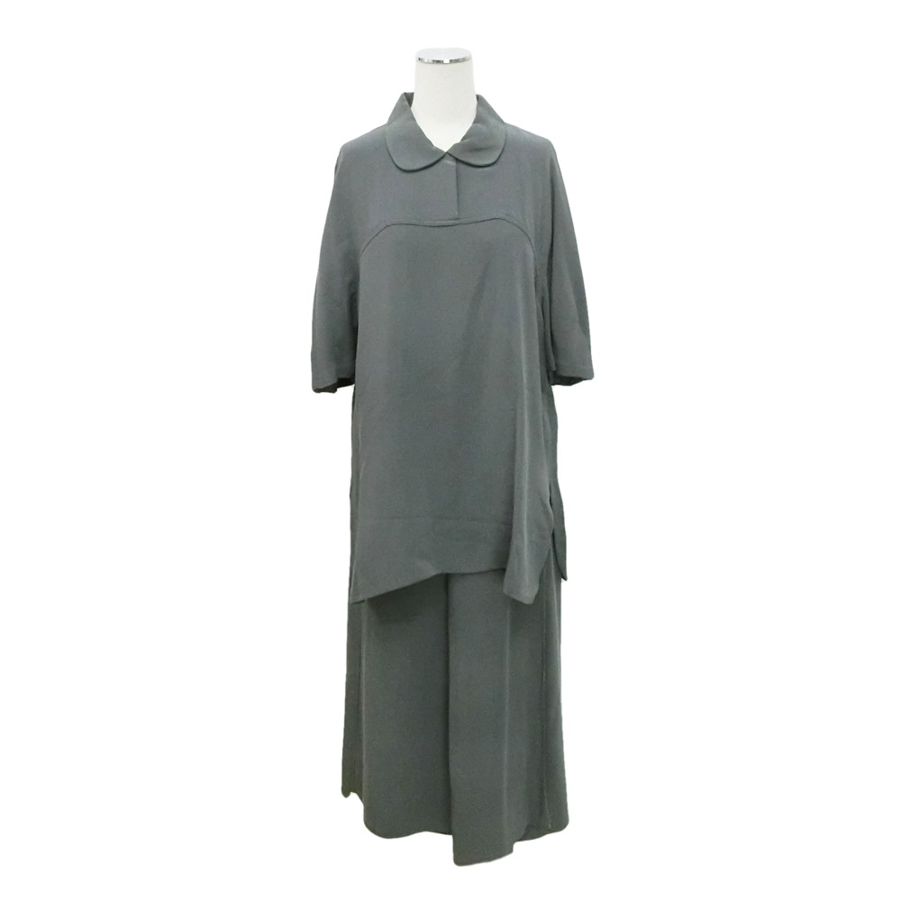 Shirley o'neill シャーリーオニール シルクセットアップスーツ (巻きスカート 絹) 091146 