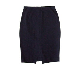 美品 UNIQLO ユニクロ コットンスカート (紺 ネイビー 定番) 098984 【中古】