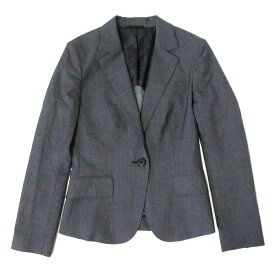 美品 THE SUIT COMPANY ザスーツカンパニー 定番 1Bジャケット (グレー ) 100645 【中古】