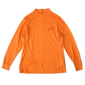 美品 Vintage KENZO ヴィンテージ ケンゾー ハイネックカットソー (オレンジ 長袖 Tシャツ) 104862 【中古】