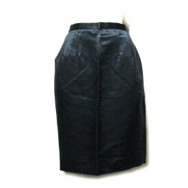 Vintage KENZO ヴィンテージ ケンゾー 「40」 フランス製 定番スカート (高田賢三 黒 シルク 絹) 105730 【中古】