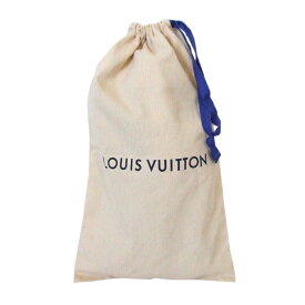 美品 Louis Vuitton ルイヴィトン シューズケース (巾着バッグ ロゴ コットン) 110524 【中古】