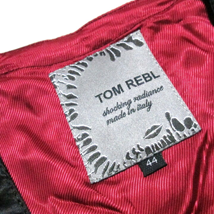 楽天市場】美品 TOM REBL トム レベル 「44」 イタリア製 スパンコール 