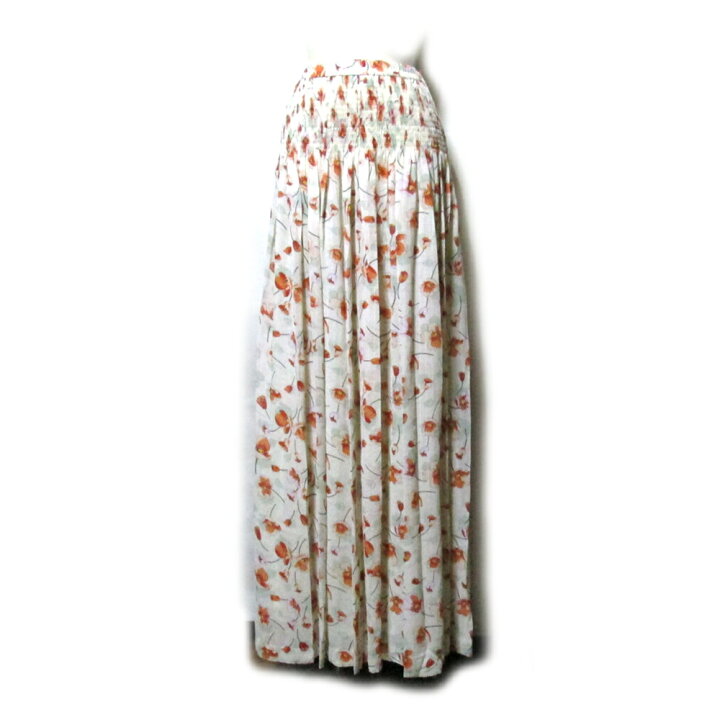 楽天市場】美品 YUKIKO HANAI ハナイユキコ アナモネマキシ丈スカート  