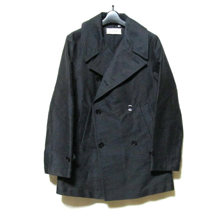 楽天市場】MARNI マルニ 「44」 定番ピーコート (Pコート 黒 ブラック 