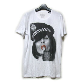 【新古品】 NO COMMENT PARIS ノーコメントパリ 「SS」 限定 フォトTシャツ (白 半袖) 123171 【中古】