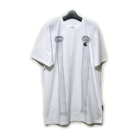 【新古品】 Vivienne Westwood ヴィヴィアンウエストウッド 「XL」 神殿柱Tシャツ (白 ORB インポート) 127345 【中古】